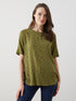 LC Waikiki Crew Neck Patterned Women's Blouse